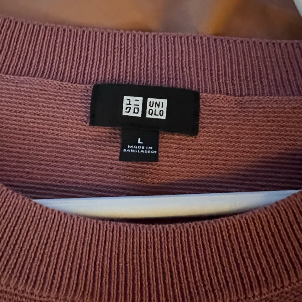 Uni-Qlo Rose knitted shirt